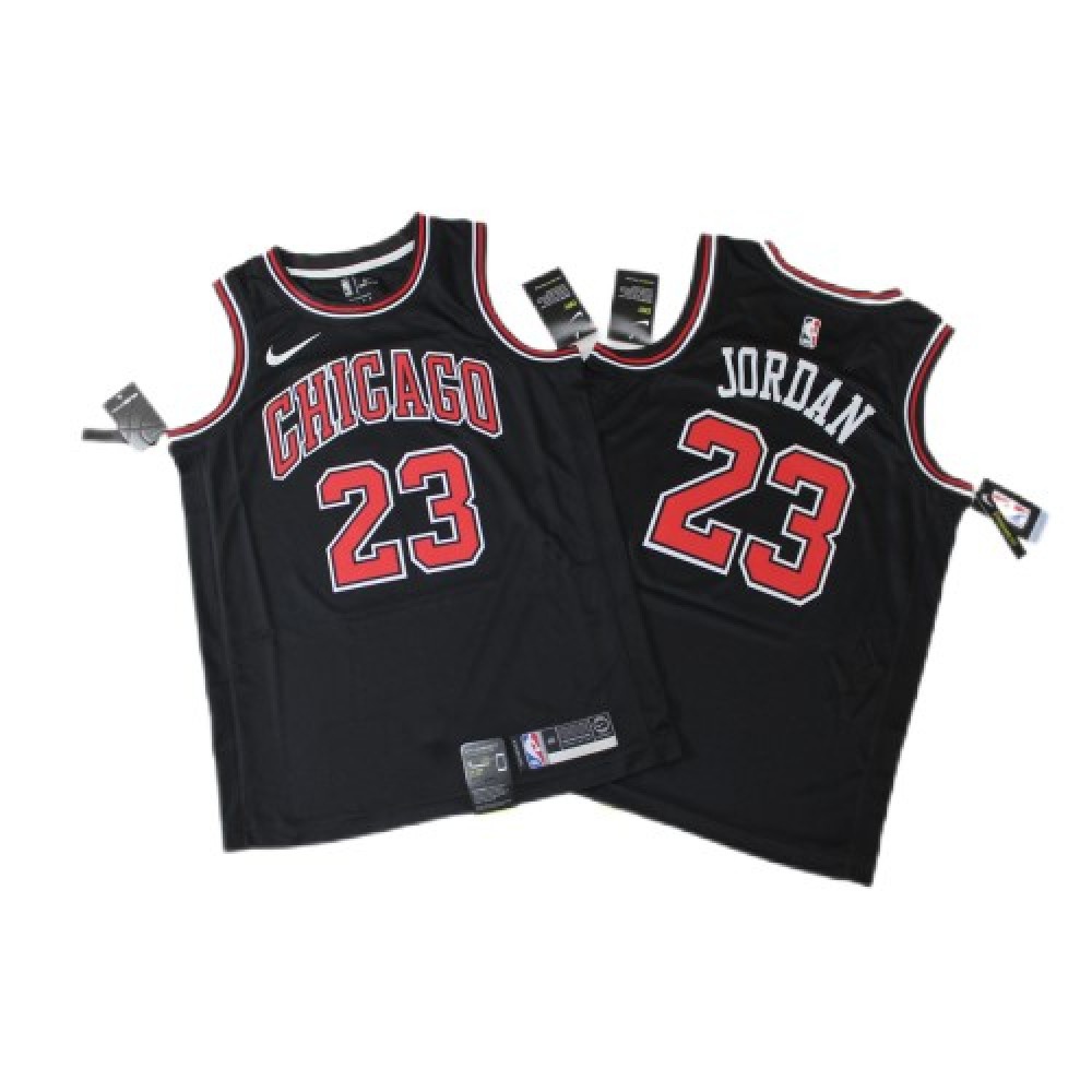 Men's Chicago Bulls Michael Jordan #23 Black Swingman Jersey-Pro Kit Vault | Brand New 26/27 Sports Jerseys